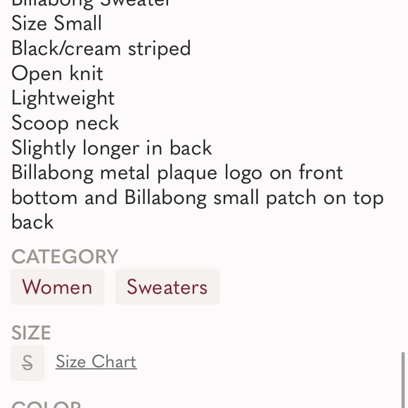 Billabong Sweater - Picture 5 of 5